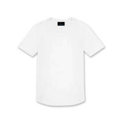 Supima Scallop Crew Neck...