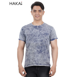 Denim Crew Neck T-shirt