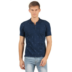 Denim Polo T-shirt