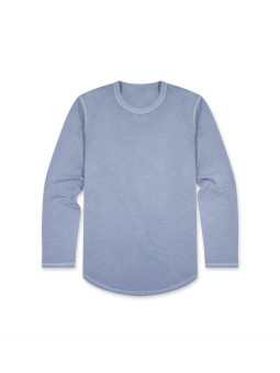 Bound Neck Long Sleeve...